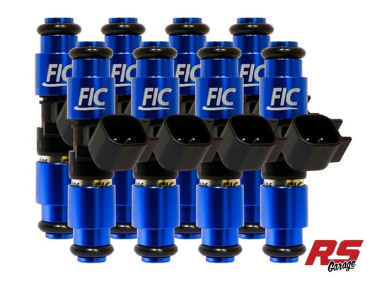Fuel Injector Clinic 1650cc (130 Lbs/Hr At OE 58 Psi Fuel Pressure) FIC Fuel Injector Clinic Injector Set for Holley Hemi (High-Z)