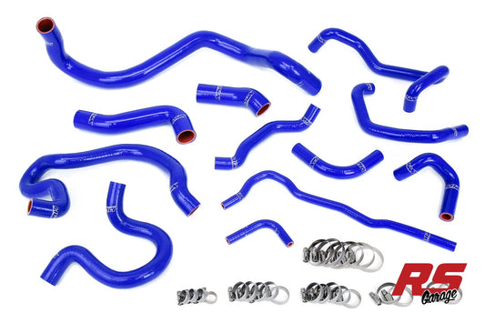 HPS Blue Silicone Radiator and Heater Hoses 1999-2006 Volkswagen Golf GTI 1.8T Turbo Manual Trans