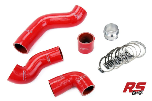 HPS Red Silicone Intercooler Hoses 1999-2006 Volkswagen Golf GTI 1.8T Turbo Awp