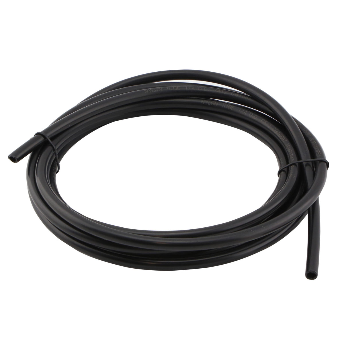 TS-0550-3056 Turbosmart 1/4" Nylon Pushloc Tubing Black - 3m