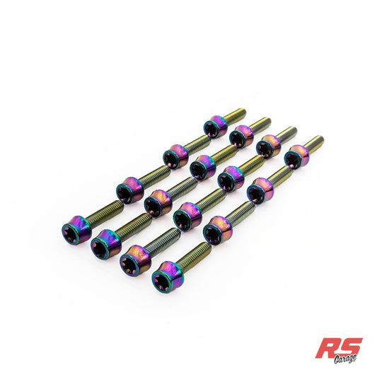 PHR Titanium Hardware Kit for 2JZ Valve Covers - True Burned