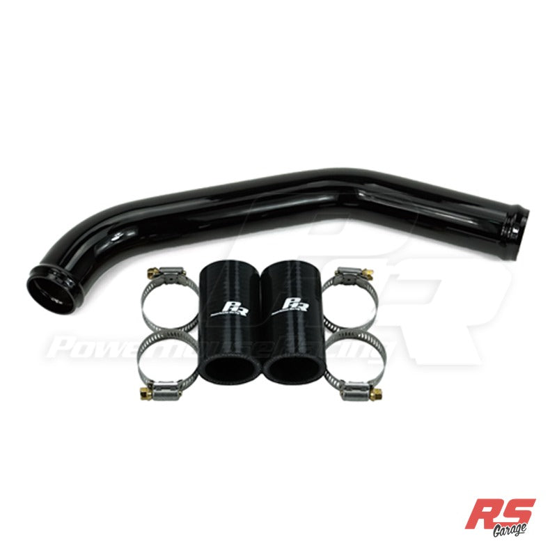 PHR Upper Radiator Pipe, for VVT-i motor, for PHR Billet upper waterneck -Gloss black powder coat