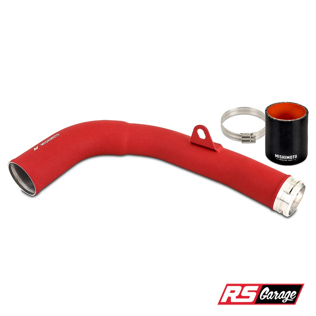 Mishimoto 2022+ Subaru WRX Charge Pipe - Wrinkle Red