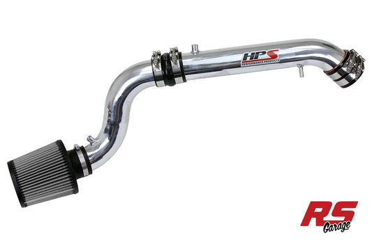 HPS Polished 837 Series Performance Air Intake 1992-1995 Honda Civic SOHC D Series / DOHC B Series Converts to Shortram Intake