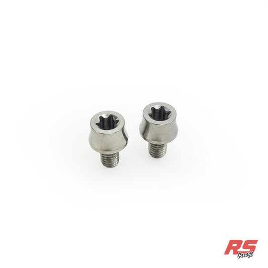 Titanium Bolt Kit for MKIV Supra Radiator Tie Downs (Support Brackets) -Machined