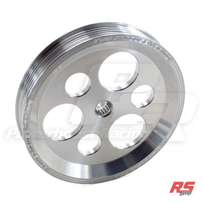 PHR Billet Aluminum Power Steering Pulley -Machined finish