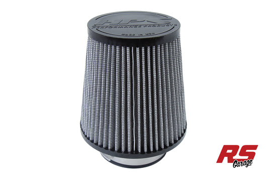 HPS Performance Universal Round Air Filter 3.5" Flange ID 6" Element Length 7.75" Overall Length