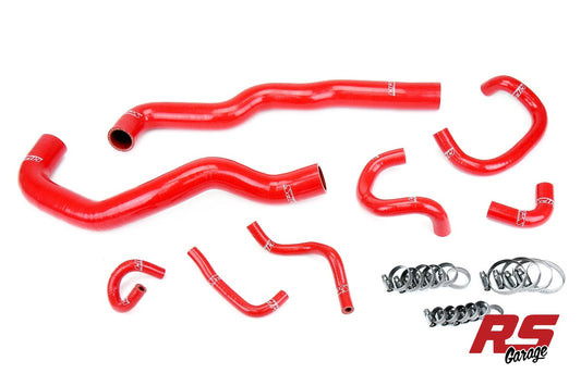 HPS Red Silicone Radiator Heater and Throttle Body Coolant Hoses 1998-2005 Lexus GS300 2JZ-GTE Vvt-I Swap