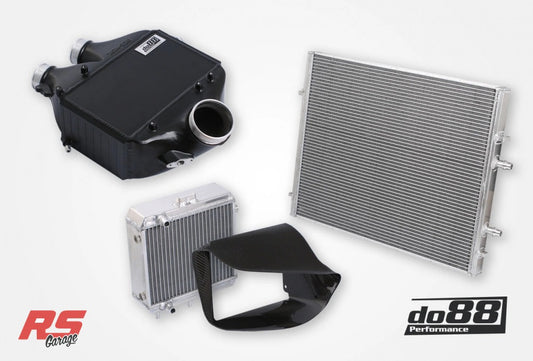 Do88 15-20 BMW M3/M4 (F8X) BigPack Intercooler Kit w/Intercooler + Radiators