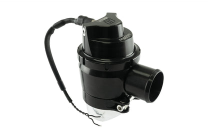 TS-0224-1425 Turbosmart Gen V RacePort EM Plumb Back Sleeper 50mm Black Recirculating fits Tial Q Weld on Flange