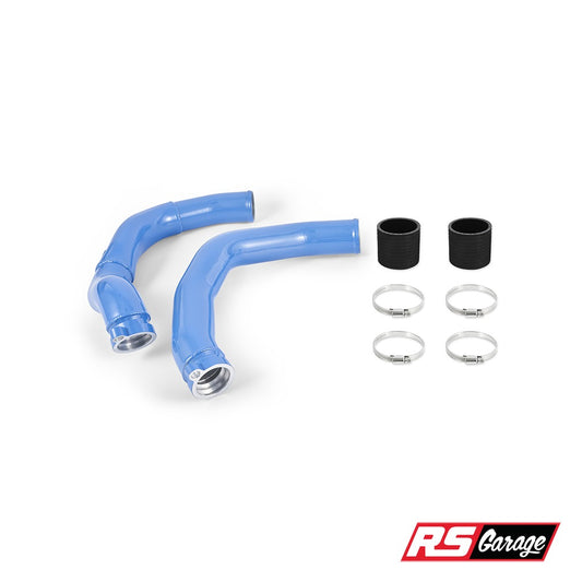 Mishimoto 2015-2020 BMW F80 M3/M4 Intercooler Pipe Kit Yas Marina Blue Metallic