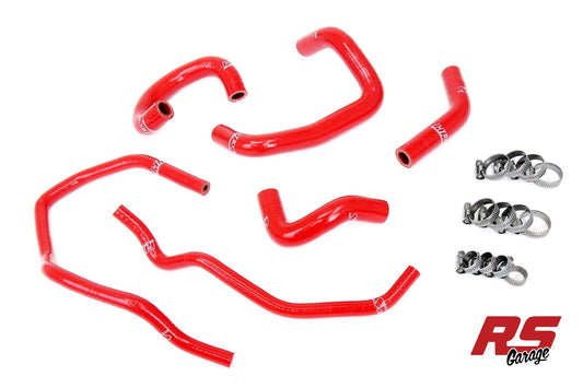 HPS Red Silicone Heater Hose 1993-1998 Toyota Supra 2JZ-GE 2JZ-GE VVTi