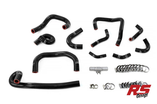 HPS Black Silicone Heater and Ancillary Hoses 1995-1998 Nissan Skyline GTR R33 RB26DETT Twin Turbo