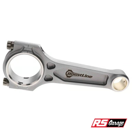 BoostLine Forged I Beam 153mm Connecting Rods 3/8" ARP 2000 4G63 7-Bolt +3mm Length