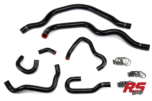HPS Silicone Radiator Hose and Heater Hose Kit Black Honda 2000-2005 S2000 F20C F22C