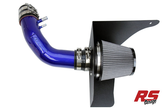 HPS Performance Cold Air Intake Kit 2015-2017 Ford Mustang 3.7L V6 Includes Heat Shield Blue