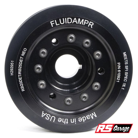 Fluidampr Nissan RB20DET/RB25DET NEO Phase-1 BNR32 GT-R Steel Internally Balanced Damper