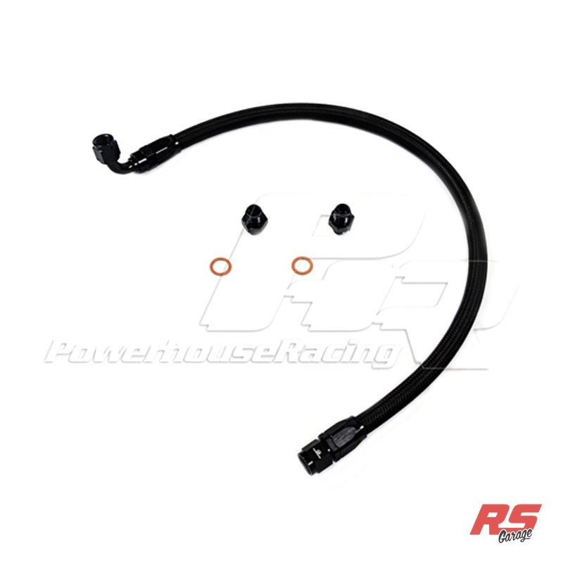 PHR Fuel Pulsation Bypass  -Black braided with black hose ends