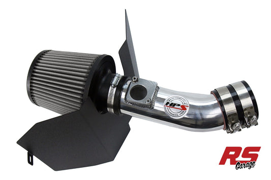 HPS Polished 827 Series Performance Air Intake 2004-2007 Subaru WRX STI 2.5L Turbo Includes Heat Shield