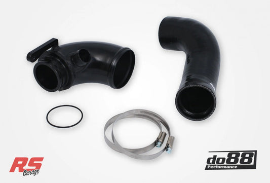 Do88 VAG 1.8/2.0 TSI (MQB) Turbo Inlet Pipe Black Hose Hybrid Turbo OEM Airbox