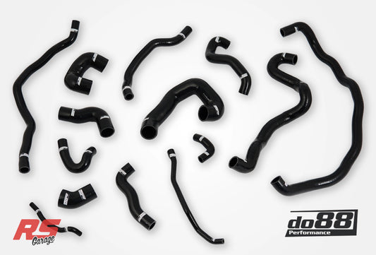 Do88 07-10 BMW 135i/335i N54 (E82/E88/E9X) Coolant Hoses - Black