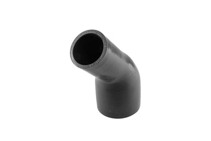 TS-HRE42030-BK Turbosmart Silicon Hose 45 Reducer Elbow 2.00"-3.00" Black