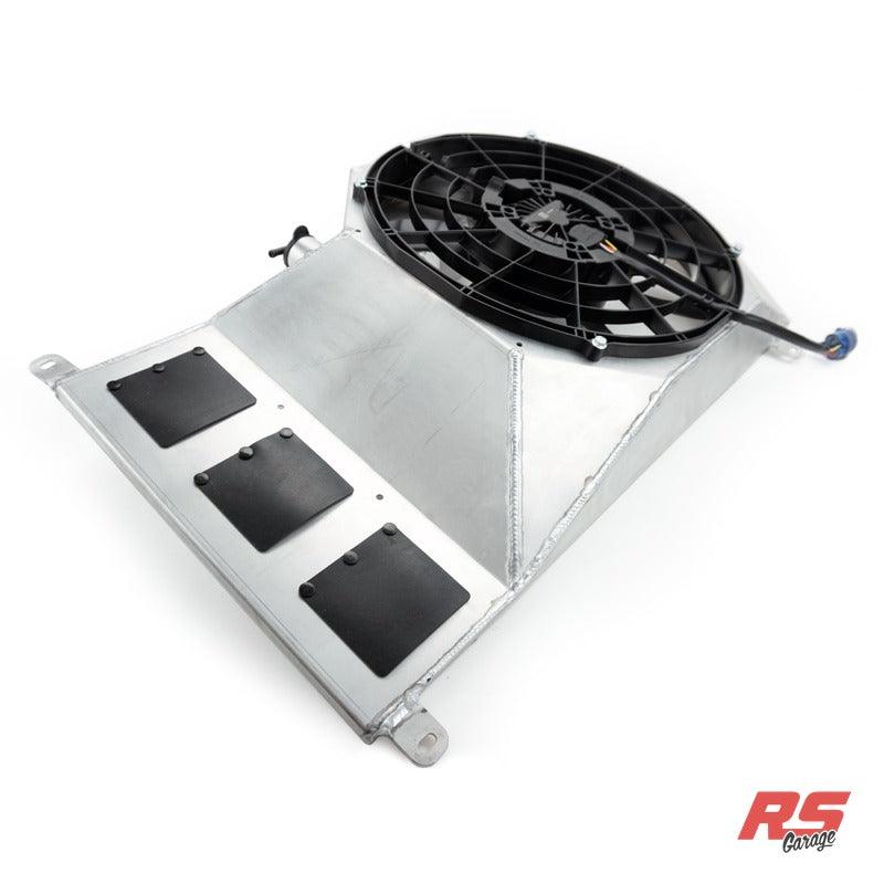 PHR SPAL 16" Single Brushless Fan Kit for 2nd Gen GS300 -Gloss black powder coat