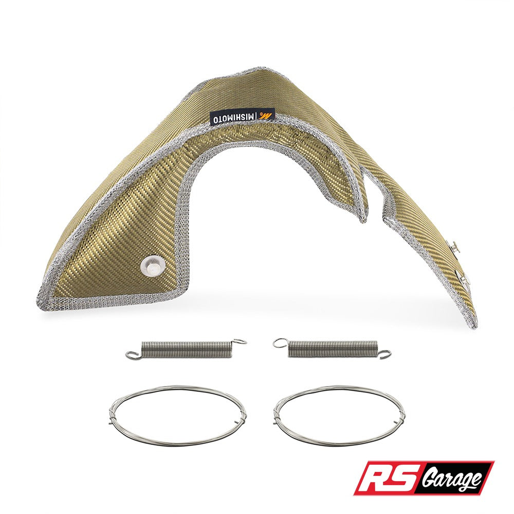 Mishimoto Titanium Turbo Blanket For Stock Turbo Lava/Titanium Honda Civic Type R 2017+ K20C1