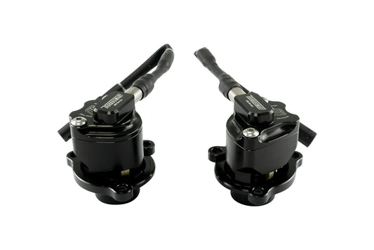 TS-0223-1055 Turbosmart BOV Kompact EM Dual Port VR29 Black for Mercedes-Benz C63 AMG 15-21 4.0L V8 M177