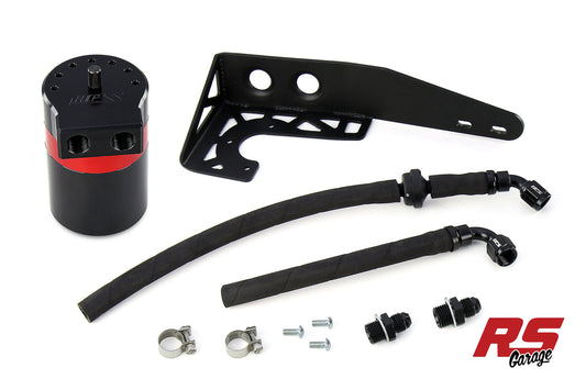HPS Black Oil Catch Can 2018-2022 Honda Accord 2.0L Turbo