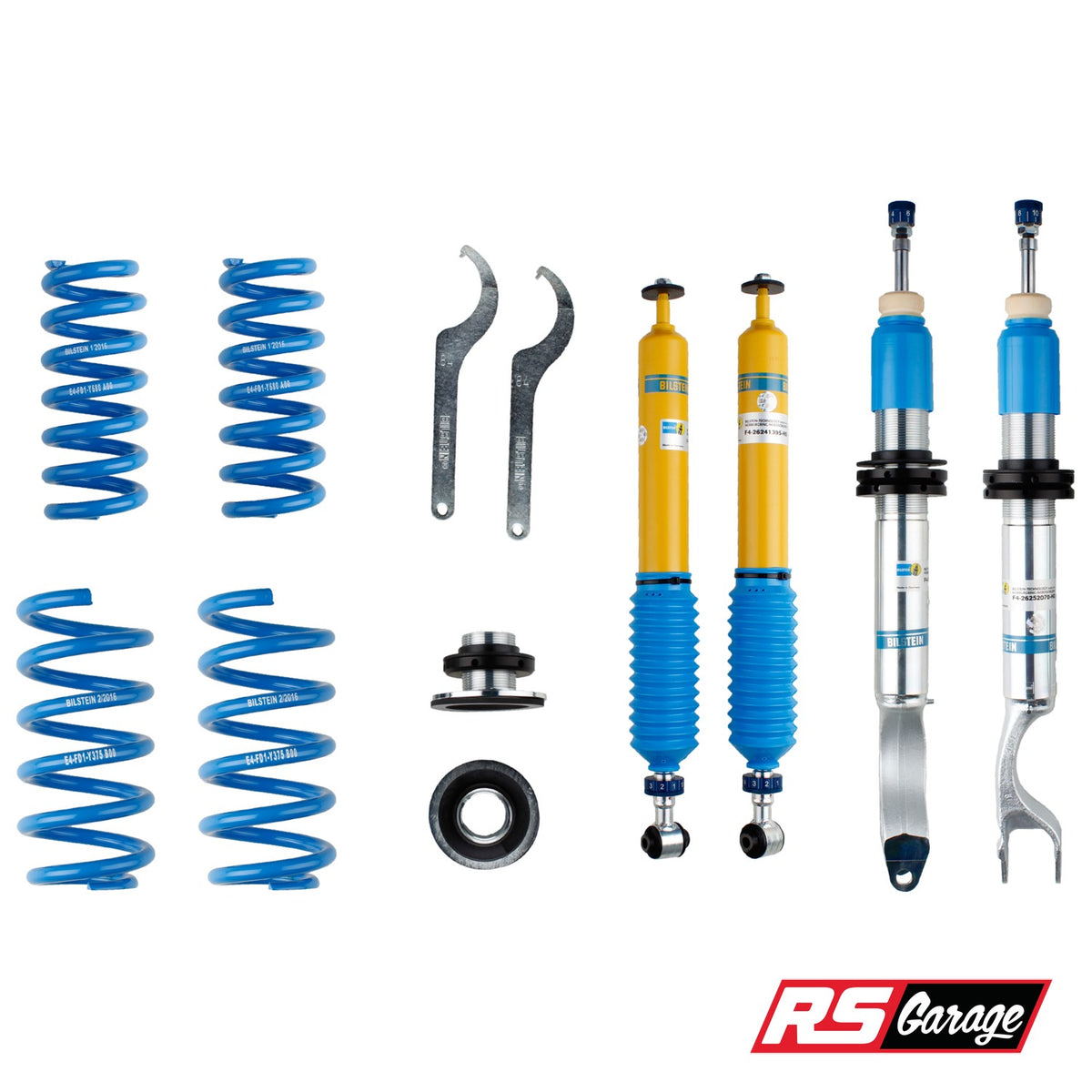 Bilstein B16 (PSS10) 15-17 Mercedes-Benz C300 4Matic L4 Front and Rear Performance Suspension System