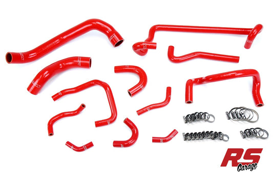 HPS Red Silicone Radiator and Heater Hoses 1989-1994 Nissan Skyline GTR R32 RB26DETT Twin Turbo