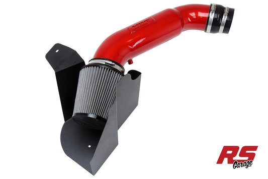 HPS Red 827 Series Performance Air Intake 2012-2018 Audi A6 Quattro 3.0L Supercharged Includes Heat Shield