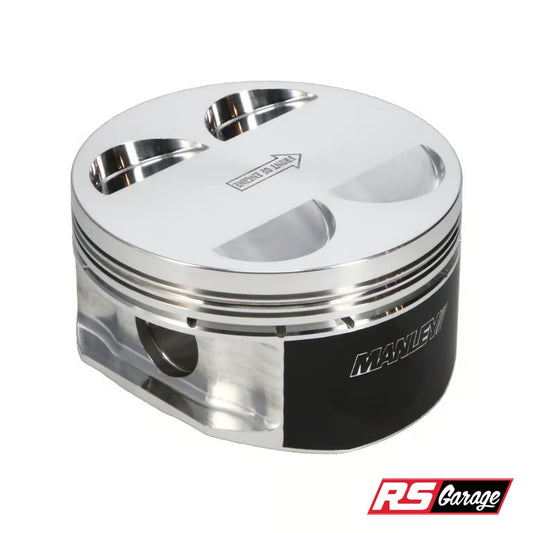 Manley Extreme Duty Platinum Series Forged Pistons Set Nissan GT-R VR38DETT Flat Top 99mm 9.8:1