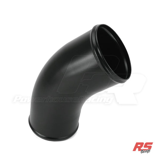 PHR 4" Intake Pipe for Single Turbo -Matte black powder coat - Pipe only