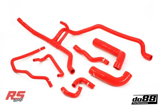 Do88 90-96 BMW 320/325 2.0L/2.5L (E36) Coolant Hoses - Red