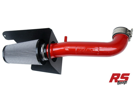 HPS Performance Cold Air Intake Kit Red 2012-2018 Jeep Wrangler Jk 3.6L V6 Includes Heat Shield