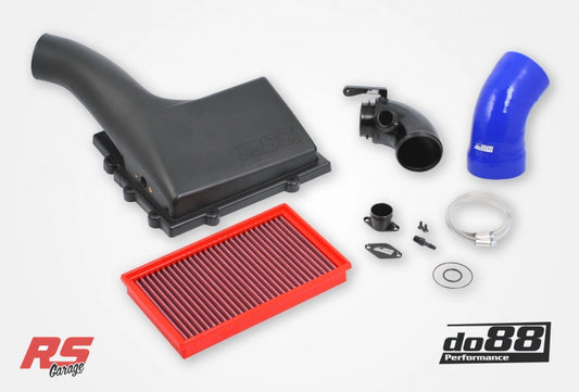 Do88 VAG 1.8 2.0 TSI (MQB) V1 Intake System w/Inlet Pipe Blue Hose Filter