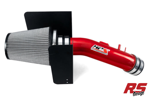 HPS Red 827 Series Performance Air Intake 2008-2011 Toyota Sequoia 5.7L V8 Includes Heat Shield
