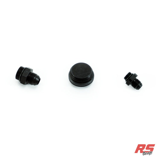 Fuel Pressure Regulator Fitting Kit - Aeromotive 13140, -6AN, -6AN, -6AN