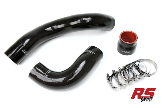 HPS Black Reinforced Silicone Intercooler Hose Kit for Honda 2017-2021 Civic Type R 2.0L Turbo