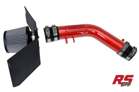 HPS Red 827 Series Performance Air Intake 1995-1999 Toyota Tacoma 2.4L 2.7L Includes Heat Shield
