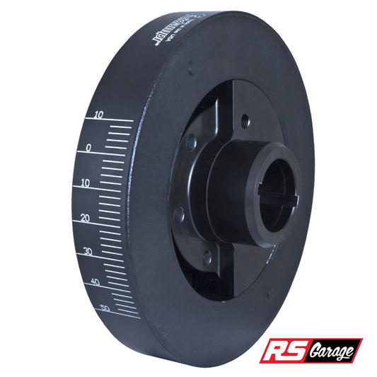 Fluidampr Chevy 454-502 CID-V8 w/ (2) 1/4 key slots Steel Externally Balanced Damper