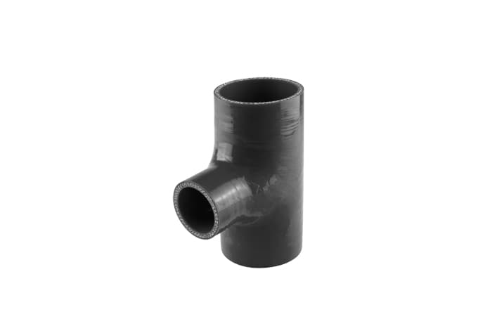 TS-HT250150-BK Turbosmart Hose Tee 2.50" ID 1.5" spout Black TS-HT250150-BK