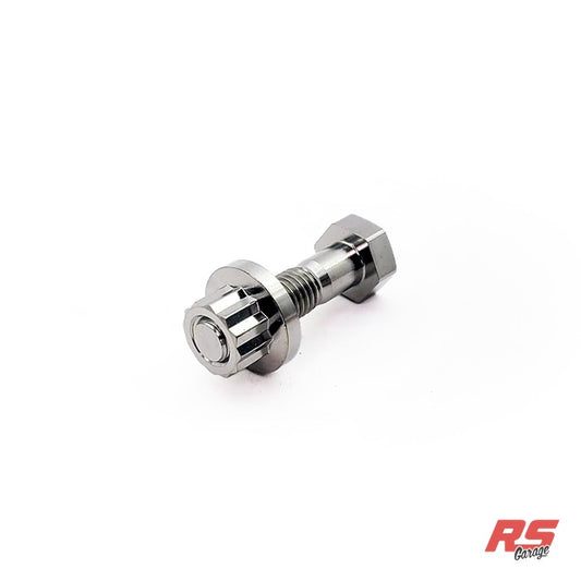 PHR Titanium Serpentine Belt Idler Pulley Bolt and Nut for 2JZ, 1JZ - Manual, Machined
