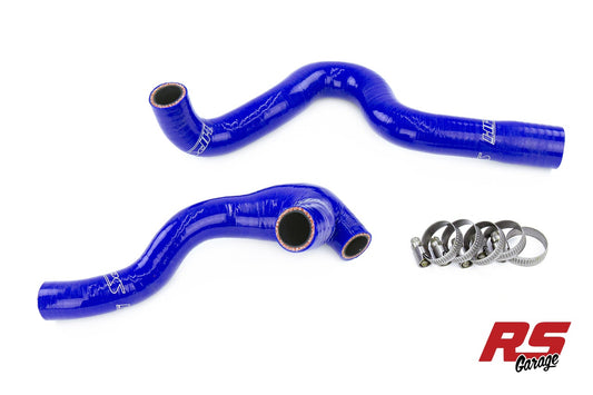 HPS Blue Silicone Breather Hoses 2003-2006 Volkswagen Golf MK4 1.8T Turbo Late Awp Engine