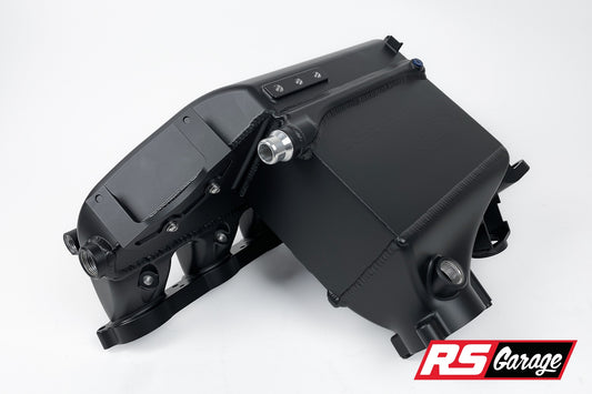 CSF BMW M2/M3/M4 S58 Comp & Non-Comp (G8X) Charge-Air Cooler Manifold - Thermal Dispersion Black