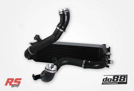 Do88 Volvo S60/V60/XC60/V90/S90/XC90 (SPA) Diesel BigPack Intercooler Kit w/Black Hoses