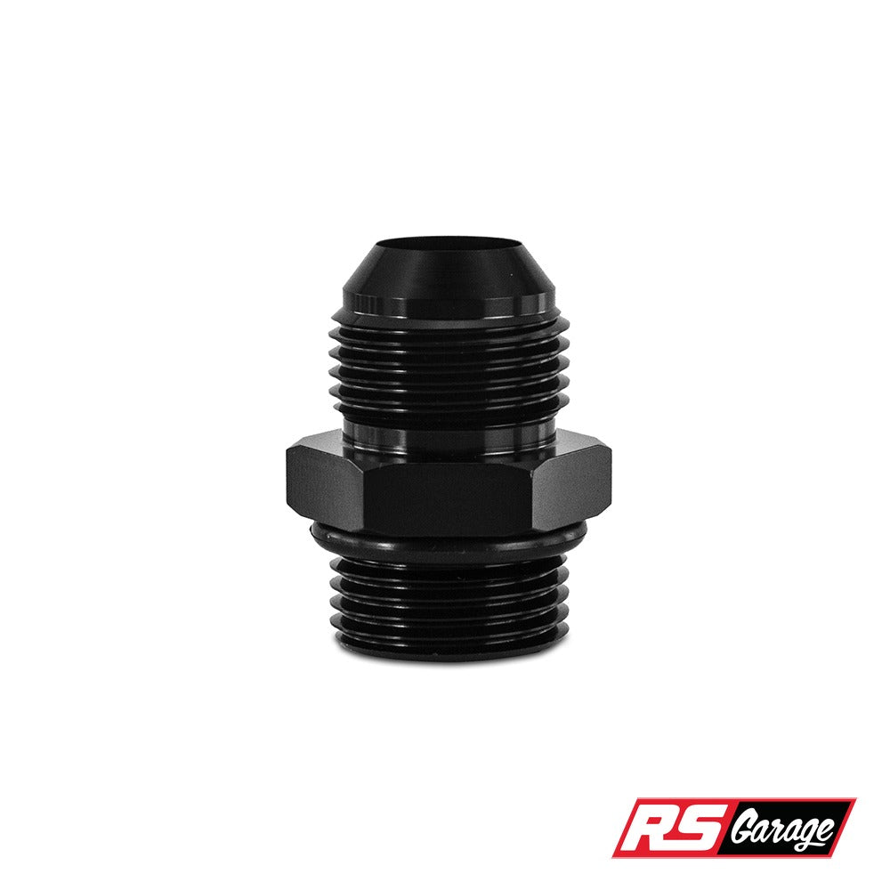 Mishimoto -16ORB to -12AN Aluminum Fitting Black