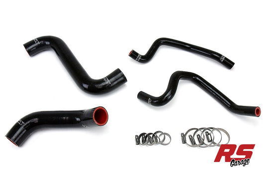 HPS Black Silicone Radiator + Heater Hose Kit for 2002-2003 Subaru Impreza WRX 2.0L EJ205
